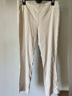 Tribal Cream Straight Leg Pants